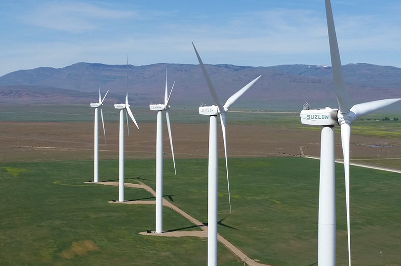 Turbines over a Greenfield